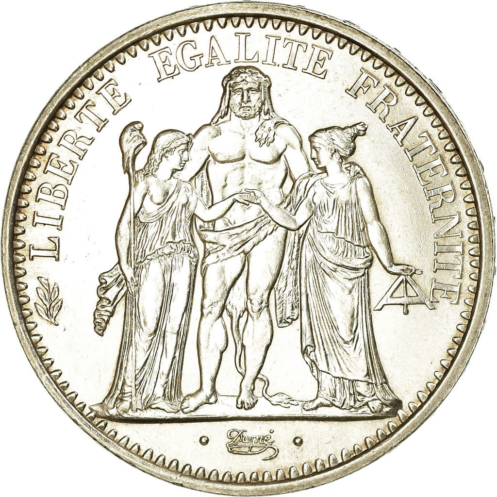 Coin, France, Hercule, 10 Francs, 1967, Paris, MS(63), Silver, KM:932