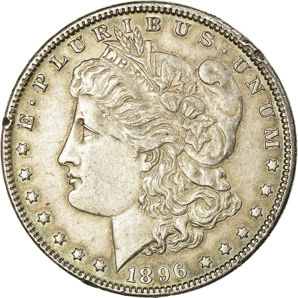 Moneda, Estados Unidos, Morgan Dollar, Dollar, 1896, U.S. Mint, Philadelphia