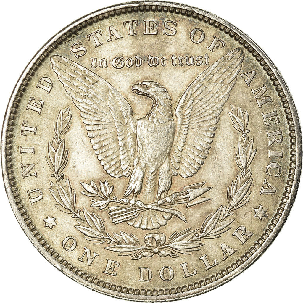 Moneda, Estados Unidos, Morgan Dollar, Dollar, 1896, U.S. Mint, Philadelphia