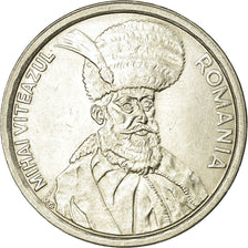 Coin, Romania, 100 Lei, 1992, AU(50-53), Nickel plated steel, KM:111