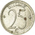 Münze, Belgien, 25 Centimes, 1971, Brussels, S+, Copper-nickel, KM:153.1