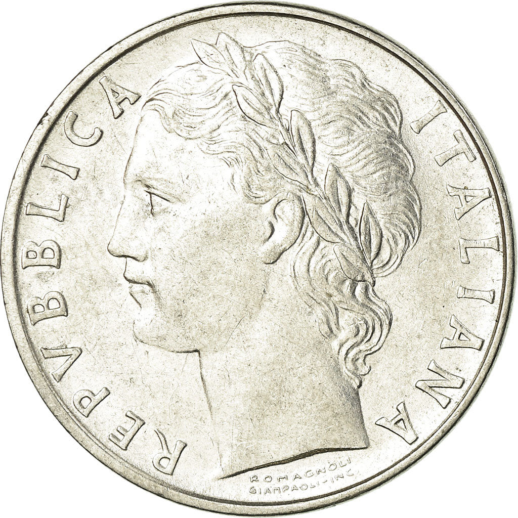 Coin, Italy, 100 Lire, 1963, Rome, EF(40-45), Stainless Steel, KM:96.1