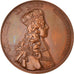 France, Medal, Louis XV, Sacre à Reims, History, Duvivier, MS(63), Bronze