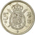 Munten, Spanje, Juan Carlos I, 25 Pesetas, 1977, ZF+, Copper-nickel, KM:808