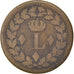 Moneta, Francia, Louis XVIII, Decime, 1814, Strasbourg, MB, Bronzo, Gadoury:196a