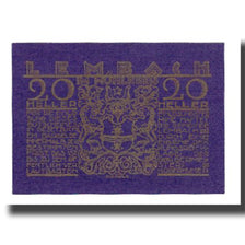 Billet, Autriche, Lembach O.Ö. Gemeinde, 20 Heller, paysage, SUP, Mehl:FS 510II
