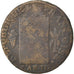 FRANCE, Sol aux balances françoise, Sol, 1793, Lyon, KM #619.5, F(12-15), Bronze