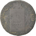 FRANCE, Sol aux balances françoise, Sol, 1793, Lyon, KM #619.5, VG(8-10), Bronze