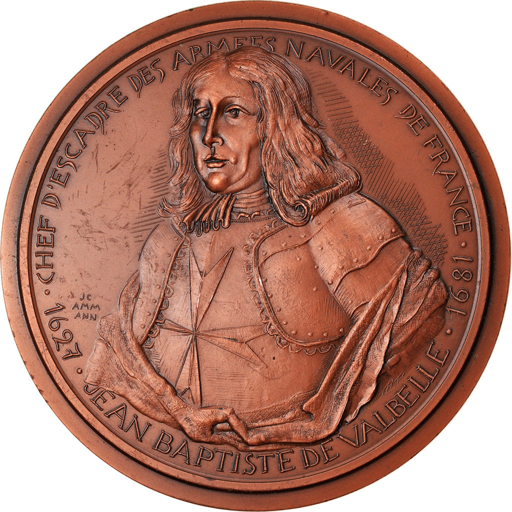 Frankrijk, Medaille, Jean-Baptiste de Valbelle, Chef d'Escadre des Armées