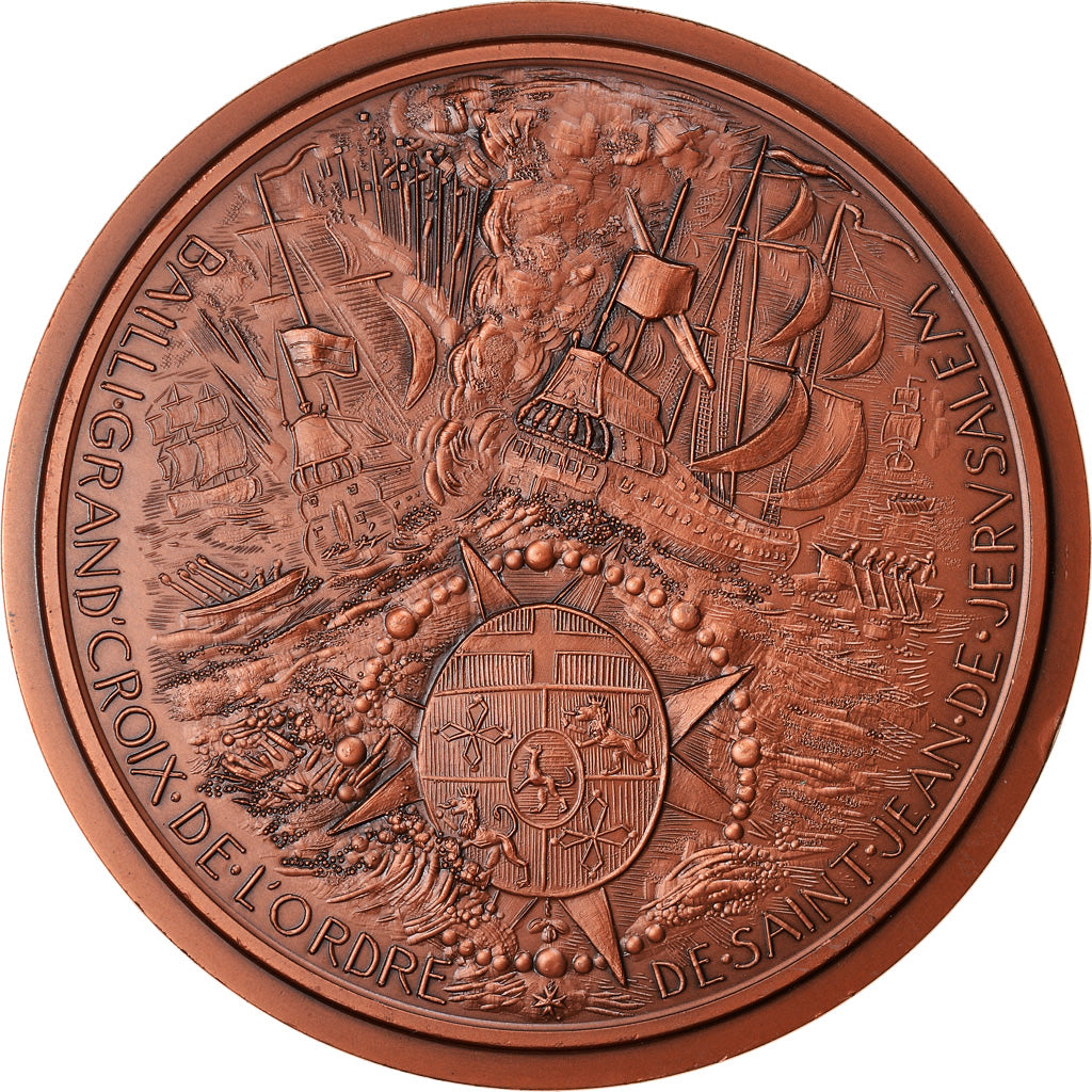 Frankrijk, Medaille, Jean-Baptiste de Valbelle, Chef d'Escadre des Armées