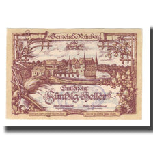 Banknote, Austria, Rainberg N.Ö. Gemeinde, 50 Heller, Texte, 1920, 1920-12-31
