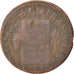 FRANCE, Sol aux balances françoise, Sol, 1793, Strasbourg, KM #619.4, F(12-15), 