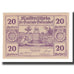 Banknote, Austria, Gneixendorf N.Ö. Gemeinde, 20 Heller, Texte 2, 1920