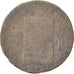 FRANCE, Sol aux balances françoise, Sol, 1793, Lille, KM #619.12, F(12-15), B...