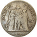 Coin, France, Union et Force, 5 Francs, AN 11, Paris, VF(20-25), Silver