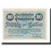 Banknote, Austria, Ebelsberg O.Ö. Gemeinde, 80 Heller, paysage, 1920