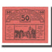 Banknote, Austria, Ebreichsdorf N.Ö. Marktgemeinde, 50 Heller, Texte, 1920