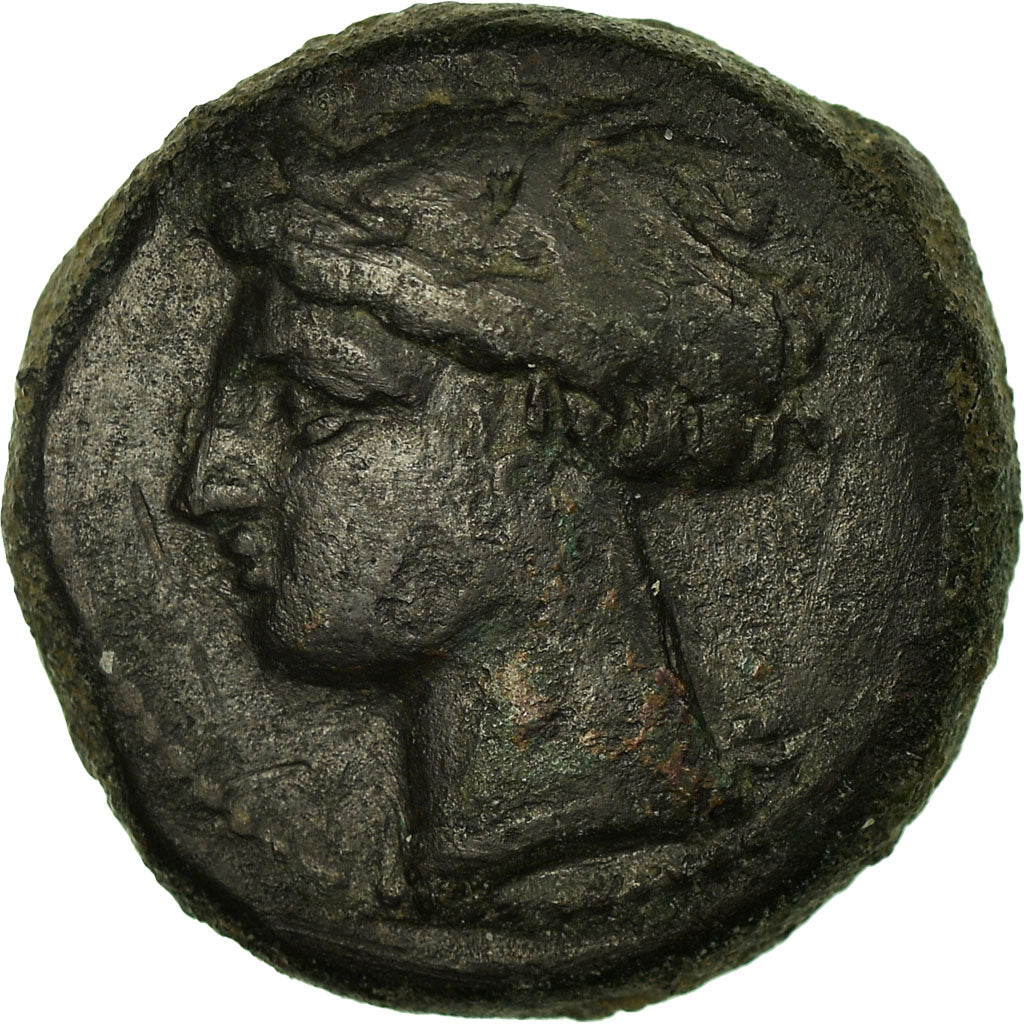 Moneta, Carthage, Tanit, Zeugitane, Shekel, Carthage, BB, Bronzo