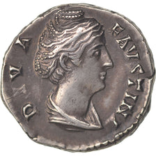 Faustina I, Denarius, Roma, AU(55-58), Silver, 3.52