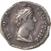 Faustina I, Denarius, Roma, AU(55-58), Silver, 3.52