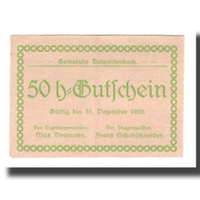 Banknote, Austria, Raipoltenbach N.Ö. Gemeinde, 50 Heller, N.D, 1920