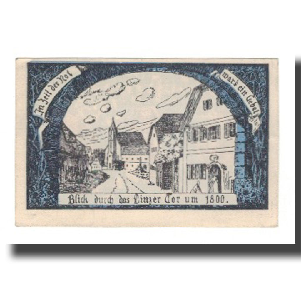 Geldschein, Österreich, Eferding O.Ö. Stadtgemeinde, 10 Heller, rue 2, VZ