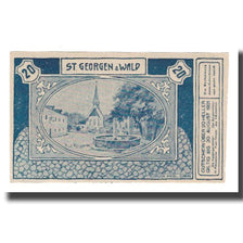 Banknote, Austria, St. Georgen am Walde O.Ö. Gemeinde, 20 Heller, N.D, 1920