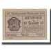 Banknote, Austria, Mauthausen O.Ö. Marktgemeinde, 10 Heller, photo, AU(55-58)