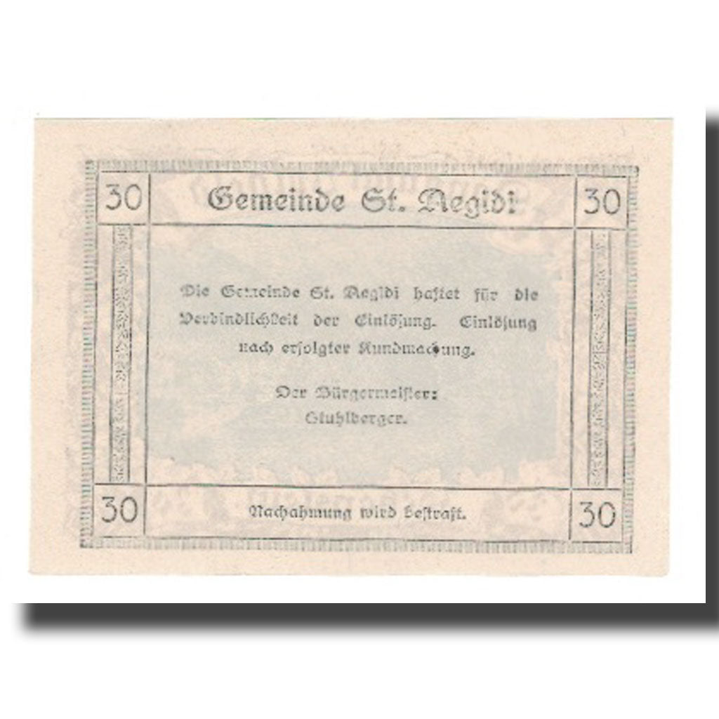 Banknote, Austria, Donautalnotgeld O.Ö. der Gemeinden, 30 Heller, Texte 7