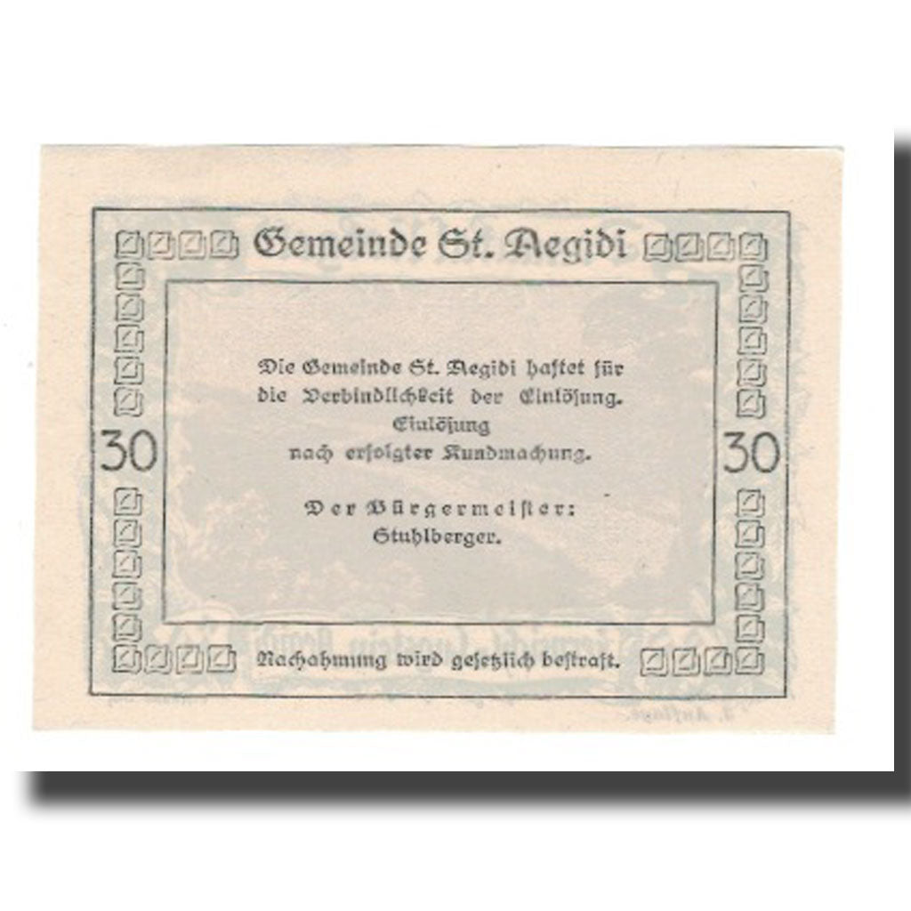 Banknote, Austria, Donautalnotgeld O.Ö. der Gemeinden, 30 Heller, Texte 8