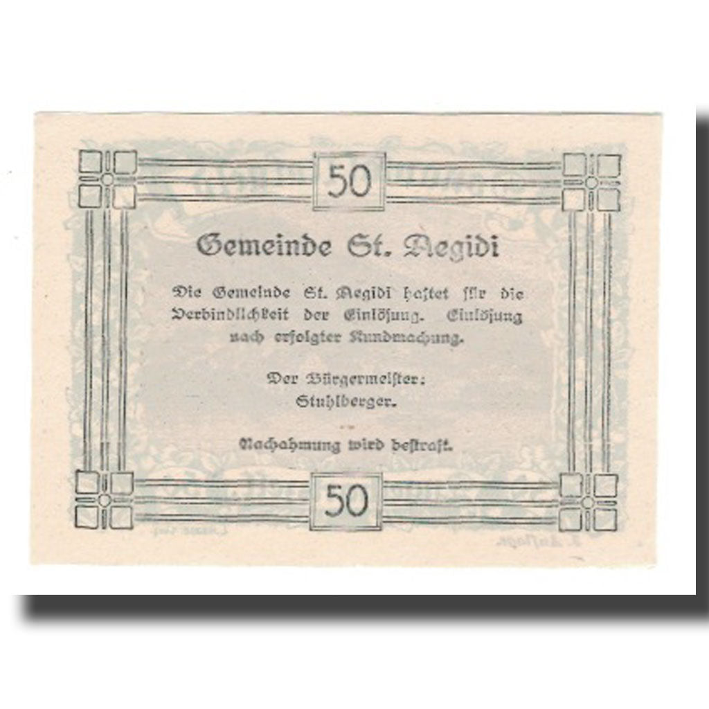 Banknote, Austria, Donautalnotgeld O.Ö. der Gemeinden, 50 Heller, Texte 3