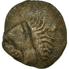 Coin, Helvetii, 1/4 Quinarius, AU(50-53), Silver