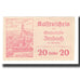 Biljet, Oostenrijk, Imbach N.Ö. Gemeinde, 20 Heller, Texte, 1920, 1920-12-31