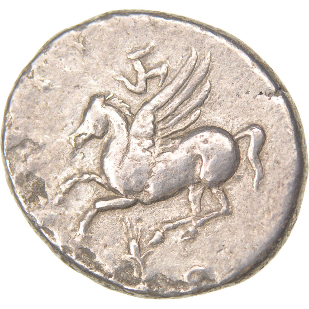 Coin, Sicily, Syracuse (317-289 BC), Athena, Stater, Syracuse, EF(40-45), Silver