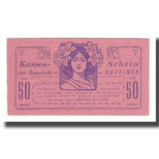 Banknote, Austria, Raffings N.Ö. Gemeinde, 50 Heller, valeur faciale 2, 1920