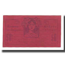 Biljet, Oostenrijk, Raffings N.Ö. Gemeinde, 50 Heller, Valeur faciale 3, 1920