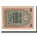 Banknote, Austria, Werfen Sbg. Marktgemeinde, 20 Heller, paysage, 1920