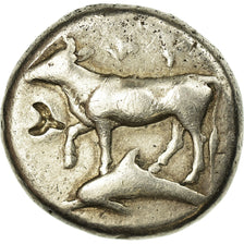 Coin, Thrace, Byzantion, Drachm, Byzantium, EF(40-45), Silver