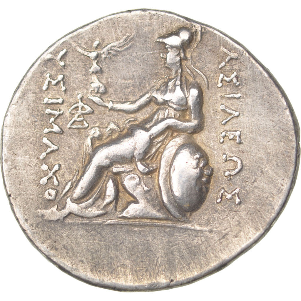 Coin, Thrace, Lysimaque, Alexander III, Tetradrachm, AU(50-53), Silver