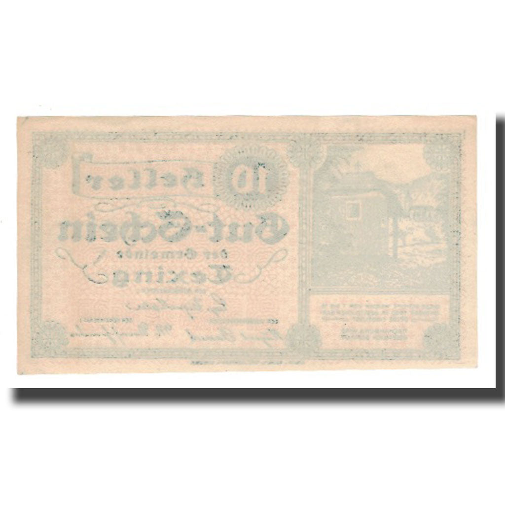 Banknote, Austria, Texing N.Ö. Gemeinde, 10 Heller, N.D, 1920, 1920-10-15