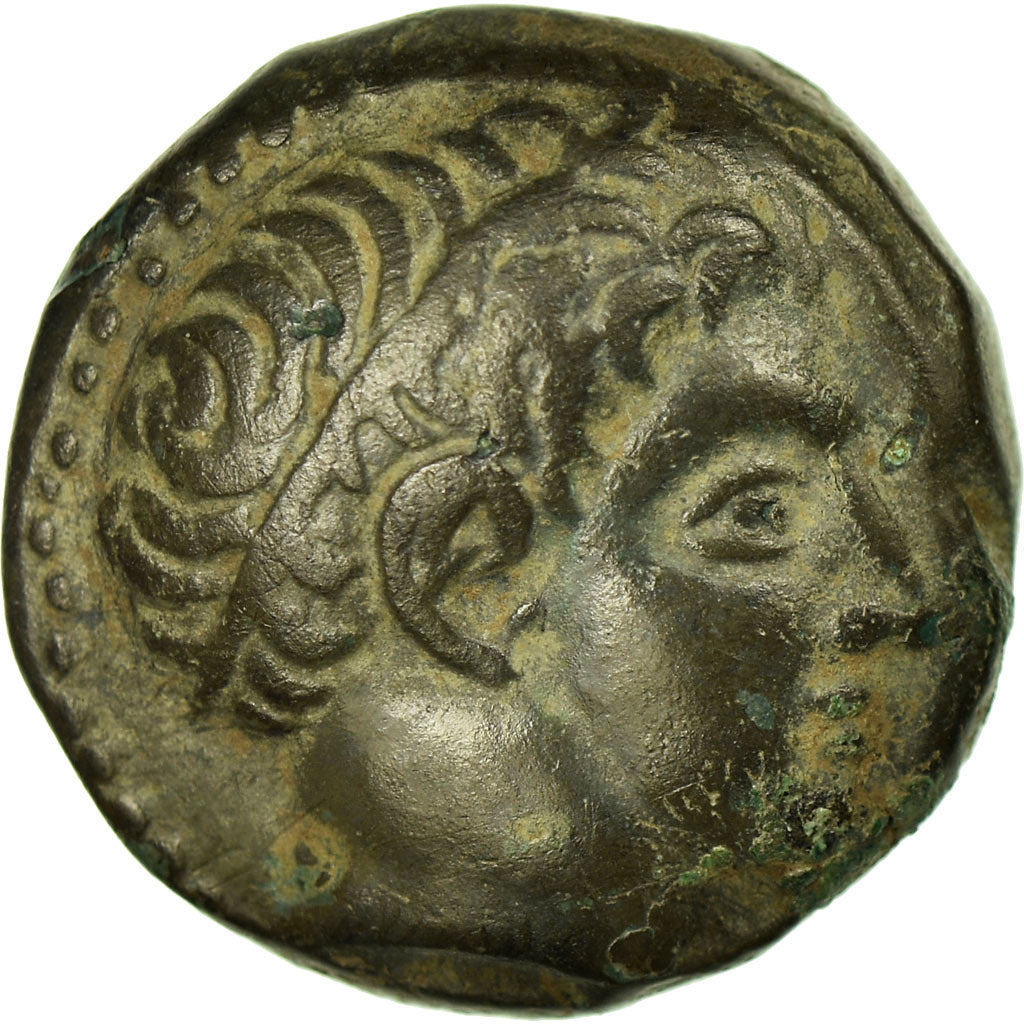 Coin, Kingdom of Macedonia, Philippe II (359-336 BC), Apollo, Bronze