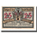 Banconote, Austria, Apolda Stadt, 25 Pfennig, personnage 2, 1921, 1921-08-01