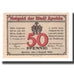 Billete, Austria, Apolda Stadt, 50 Pfennig, paysage, 1921, 1921-08-01, EBC