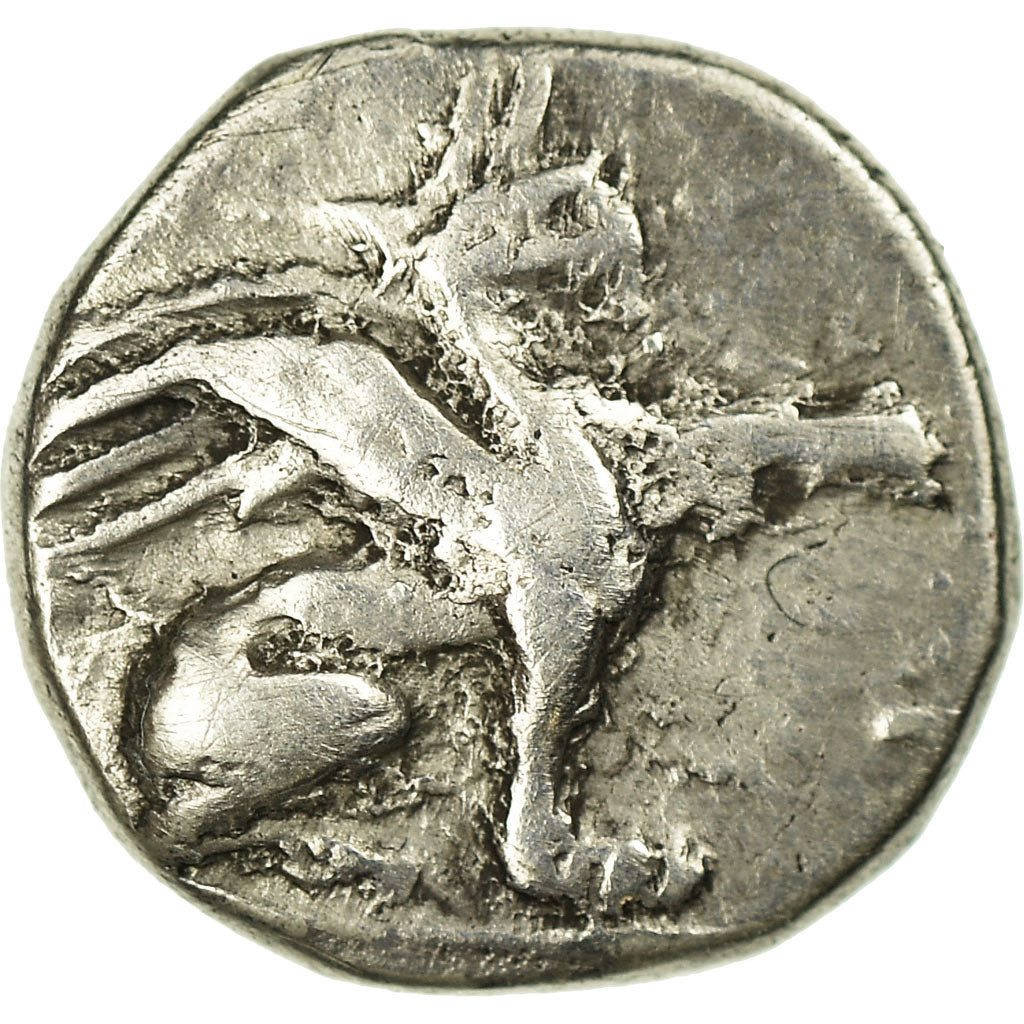 Moneta, Ionia, Teos, Diobol, BB, Argento