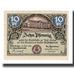 Banconote, Germania, Sulza Bad Stadt, 10 Pfennig, Batiment, 1922, 1922-12-31