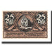 Banknote, Germany, Salzuflen, Bad Stadt, 25 Pfennig, personnage, 1921