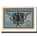 Biljet, Duitsland, Urastadt, 50 Pfennig, personnage 5, 1921, SUP