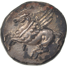 Coin, Corinthia, Corinth, Athena, Stater, Corinth, EF(40-45), Silver