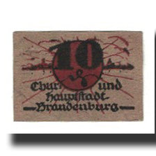Geldschein, Deutschland, Brandenburg a. Havel Stadt, 10 Pfennig, valeur faciale