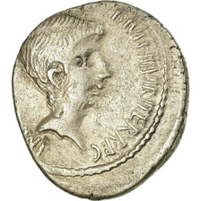 Münze, Octavian, Denarius, Rome, SS, Silber, Crawford:538/1